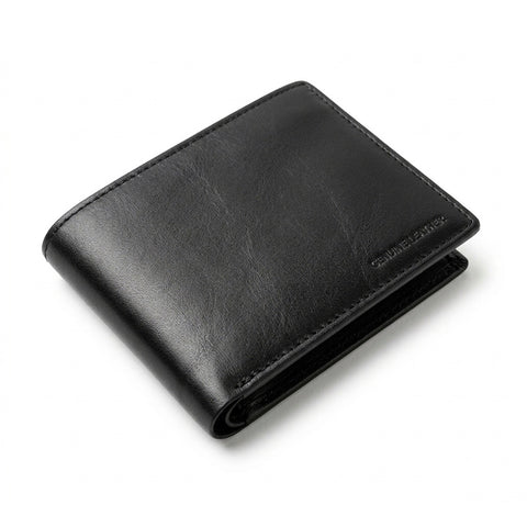 Men's Leather Wallet - Black