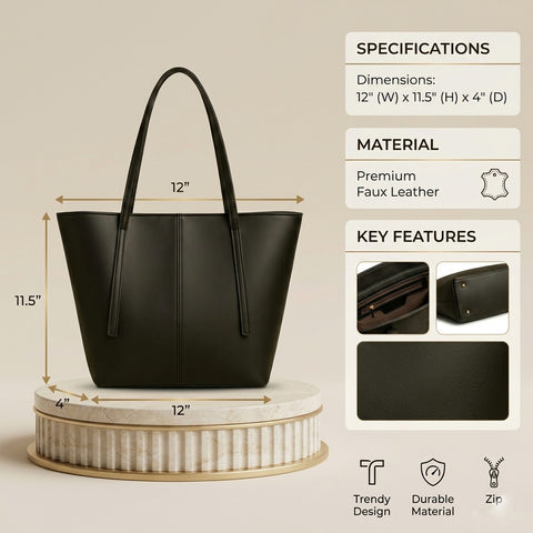 Flow Tote - Black