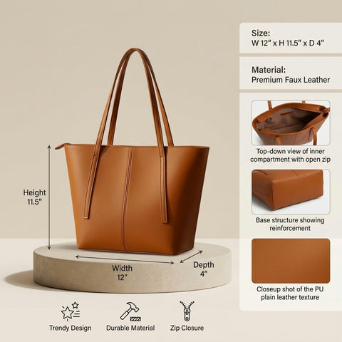 Flow Tote - Mustard