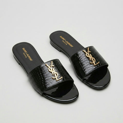 Lilly Slides - Black